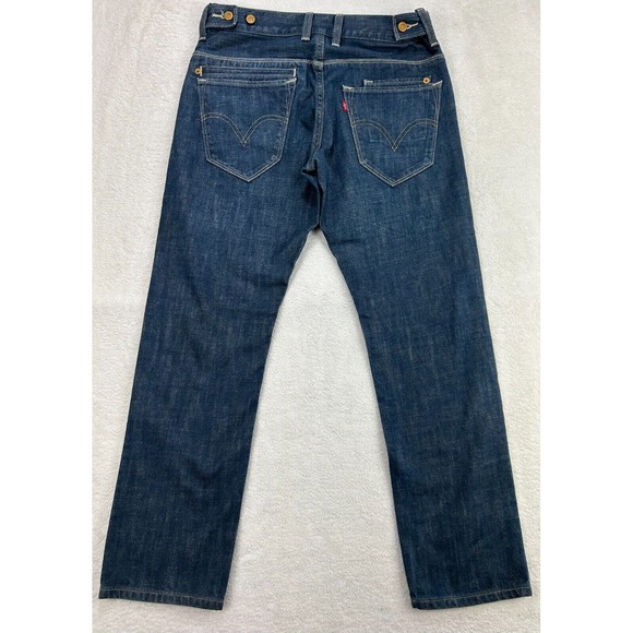 Levi's 511 Skinny Filiforme Jeans Men 30x30 (28x27) Adjustable Waist 9 Pocket - Picture 2 of 16